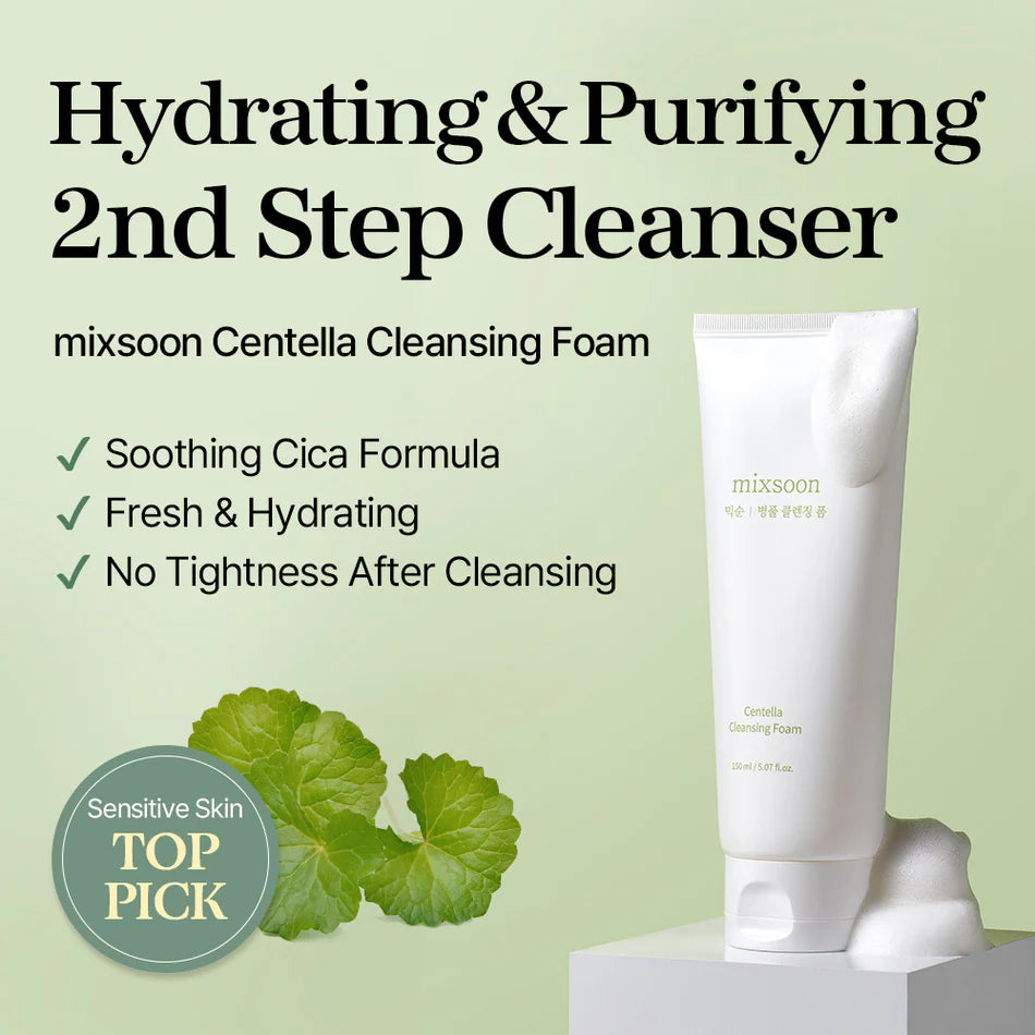 [MIXSOON] Centella Cleansing Foam