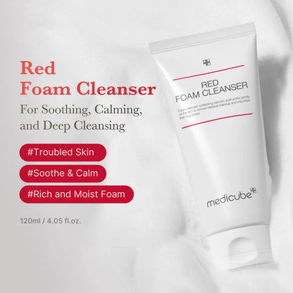 [Meducube] Red Foam Cleanser