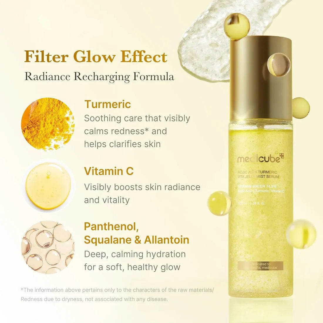[Medicube] Kojic Acid Turmeric Vita Jelly Mist Serum