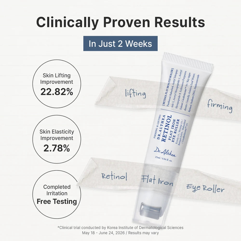 [Dr. Althea] Retinol Flat Iron Eye Roller