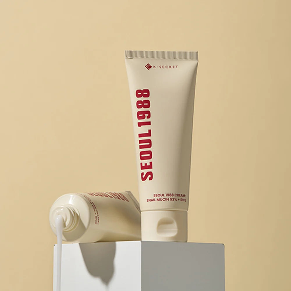 [K-SECRET] Seoul 1988 Cream: Snail Mucin 93% + Rice