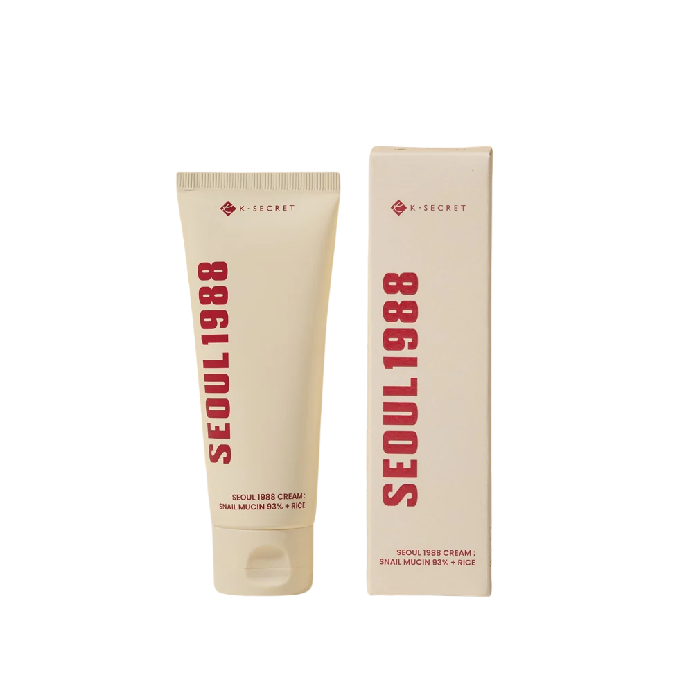 [K-SECRET] Seoul 1988 Cream: Snail Mucin 93% + Rice