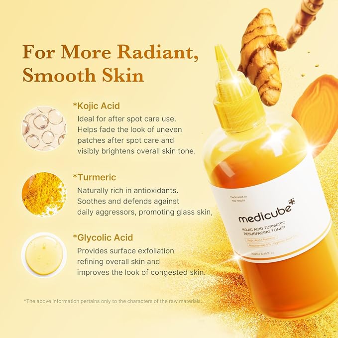 [Medicube] Kojic Acid Turmeric Resurfacing Toner
