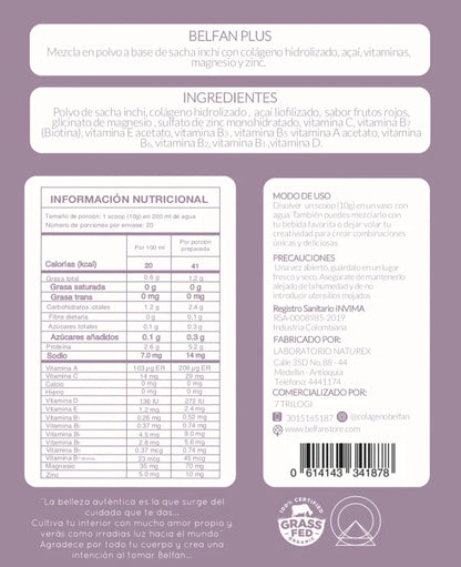 [Belfan]  Colágeno Hidrolizado Belfan Açaí