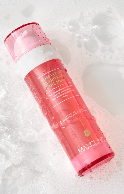 [MAXCLINIC] Rose Vitamin Brightening Oil Foam