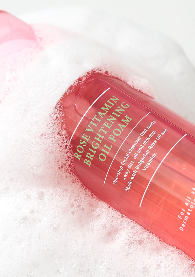 [MAXCLINIC] Rose Vitamin Brightening Oil Foam