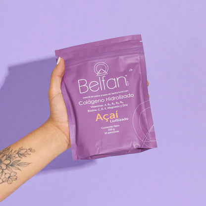 [Belfan] Colágeno Hidrolizado Açaí  200g