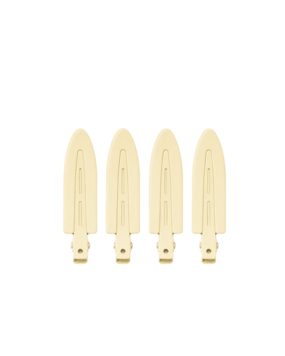 [Tobetter] Hair Pins Butter Yellow Soft