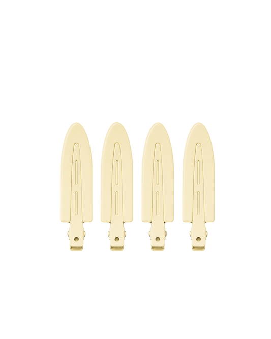 [Tobetter] Hair Pins Butter Yellow Soft
