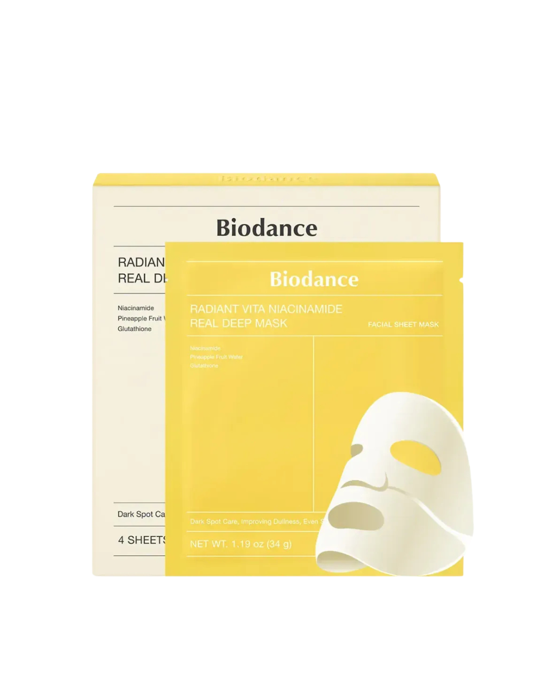 [Biodance] Radiant Vita Niacinamide Real Deep Mask