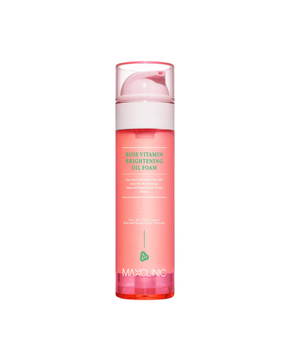 [MAXCLINIC] Rose Vitamin Brightening Oil Foam