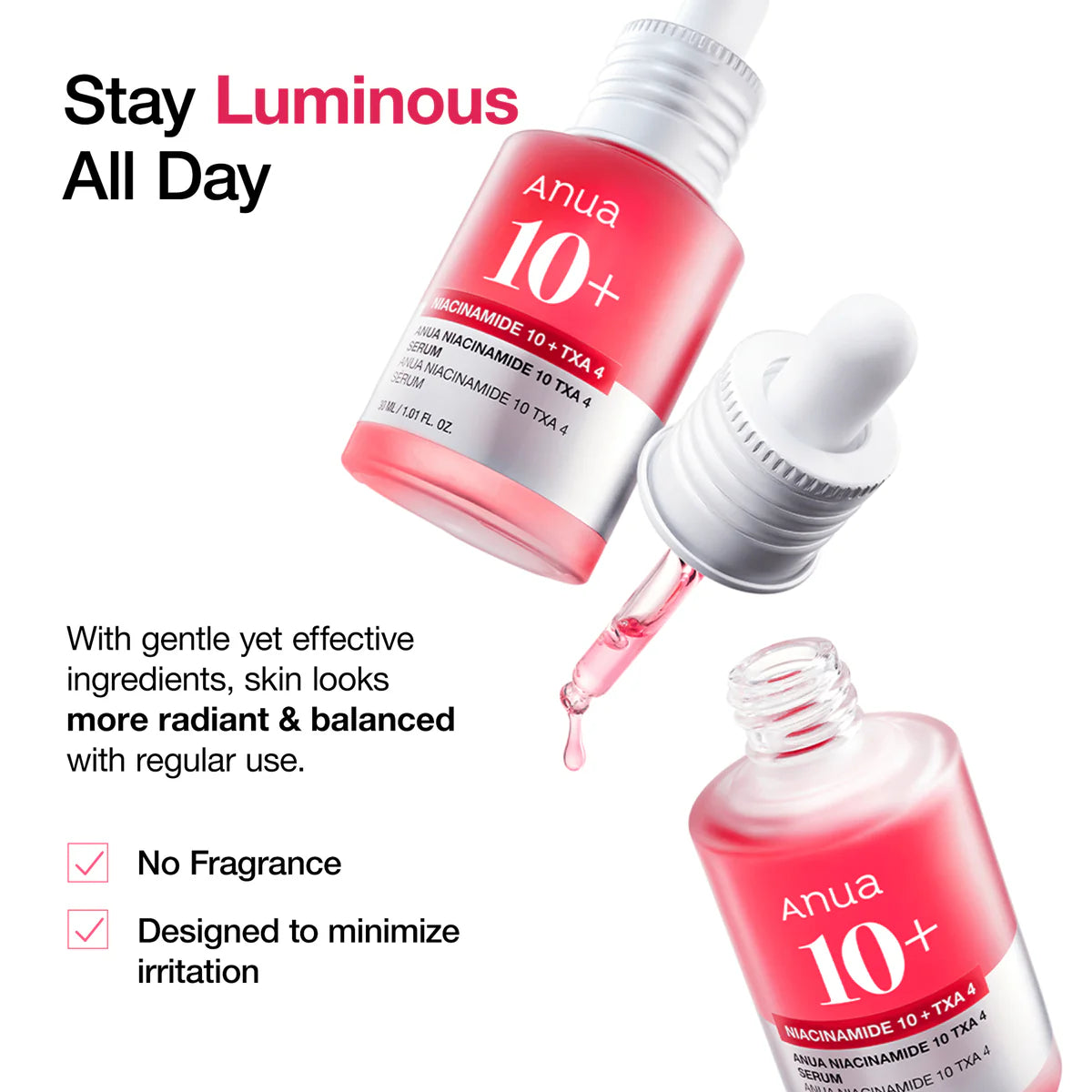 [Anua] Serum Niacinamide 10% + TXA 4%
