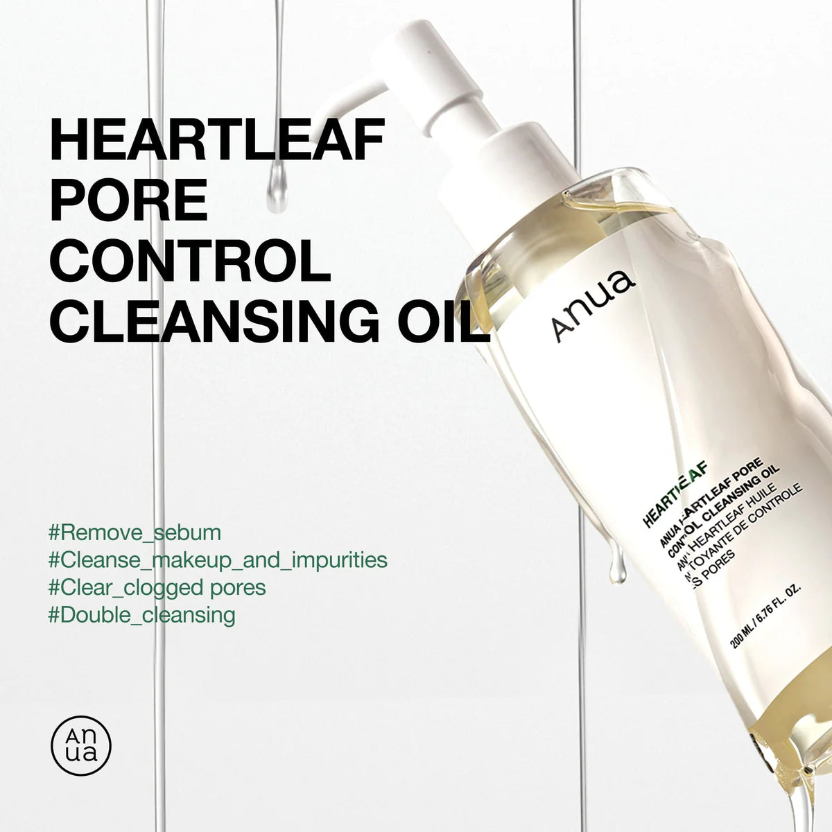 [Anua] Heartleaf Pore Control Cleansing Oil