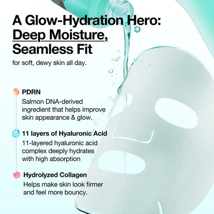 [Anua] PDRN Hyaluronic Acid Capsule 100 Serum Mask