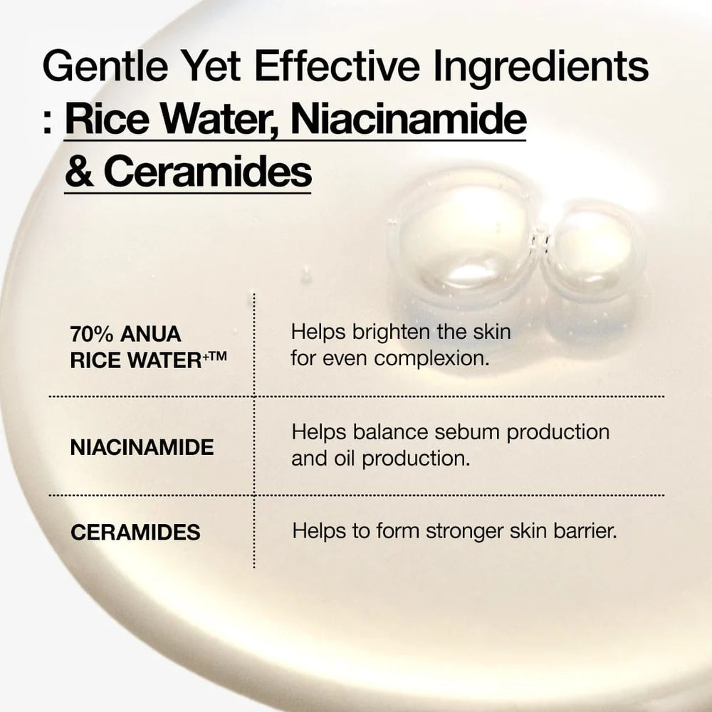 [Anua] Rice 70 Glow Milky Toner
